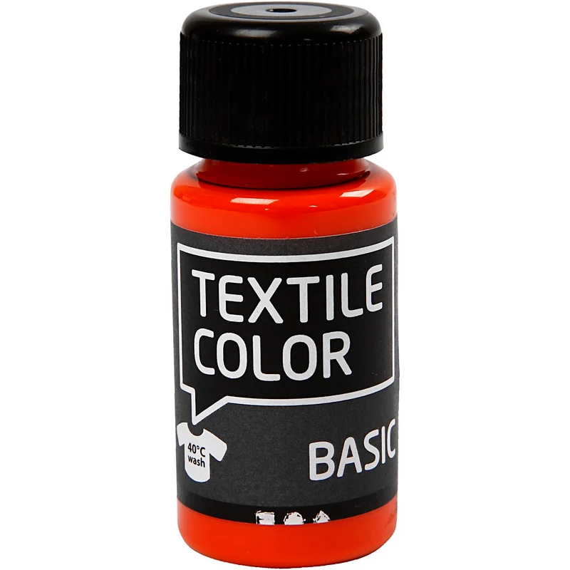 Textilfarbe, Orange, 50 ml/ 1 Fl. [HOB-34207]