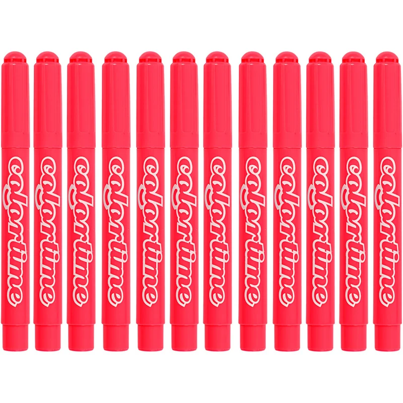 Colortime Marker, Strichstärke 5 mm, Pink, 12 Stk/ 1 Pck [HOB-37339]