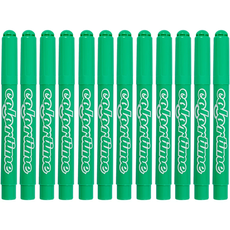 Colortime Marker, Strichstärke 5 mm, Hellgrün, 12 Stk/ 1 Pck [HOB-37336]