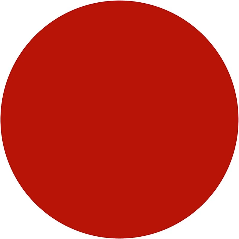 Wasserfarben, H 19 mm, D 57 mm, Rot, 6 Stk/ 1 Pck [HOB-34585]