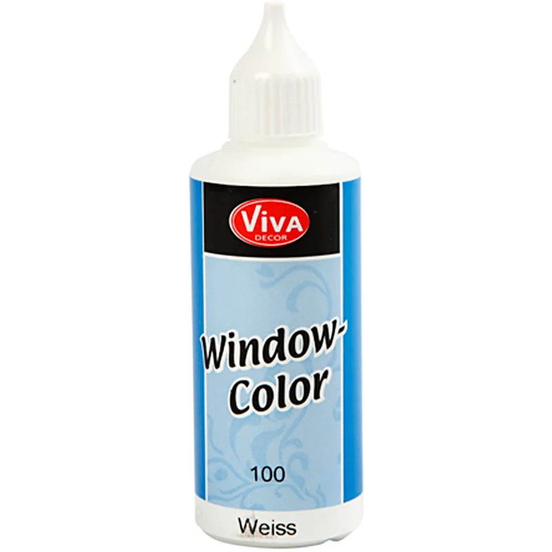 Window-Color, Weiß, 80 ml/ 1 Fl. [HOB-30402]