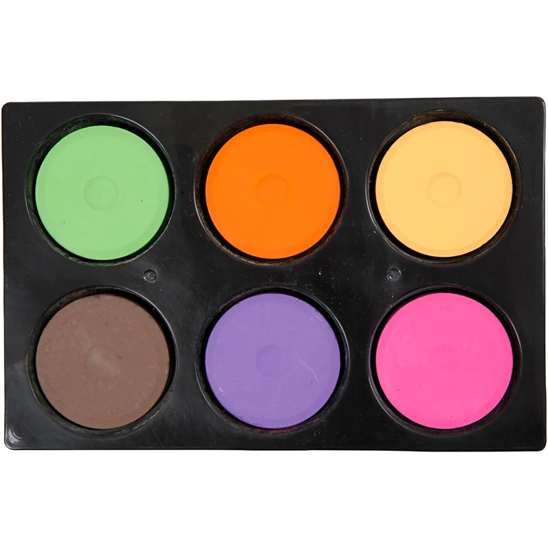 Wasserfarben, H 16 mm, D 44 mm, Zusätzliche Farben, 1 Pck [HOB-34561]