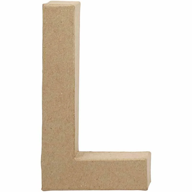 Buchstabe, L, H 20,3 cm, B 11,4 cm, Dicke 2,5 cm, 1 Stk [HOB-26611]