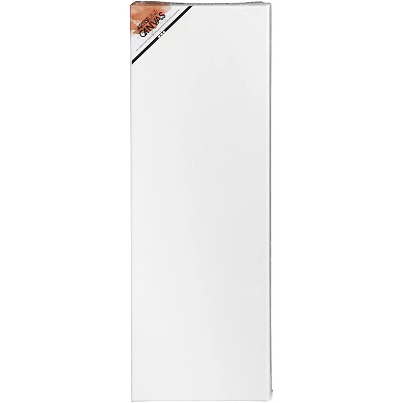 Leinwand, T 1.6 cm, Größe 20x60 cm, 360 g, Weiß, 10 Stk/ 1 Pck [HOB-25712]