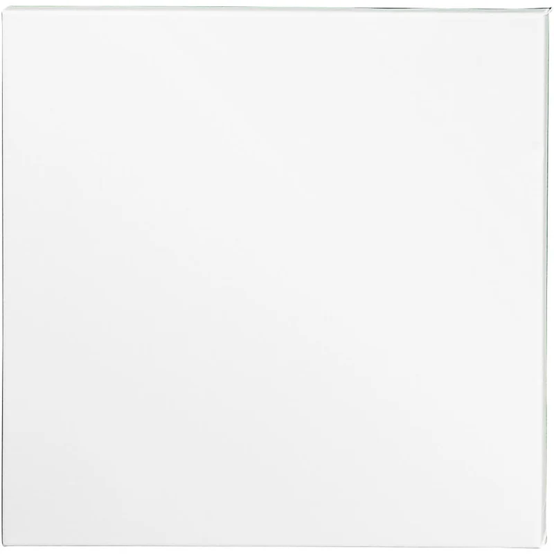 Leinwand, T 1.6 cm, Größe 50x50 cm, 360 g, Weiß, 5 Stk/ 1 Pck [HOB-25709]