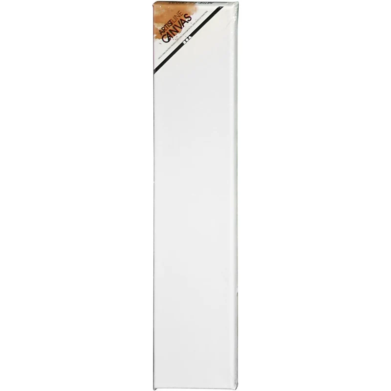 Leinwand, T 1.6 cm, Größe 10x50 cm, 360 g, Weiß, 10 Stk/ 1 Pck [HOB-25708]