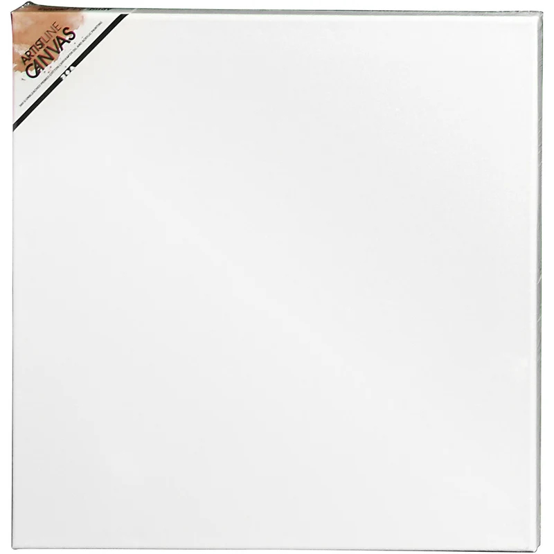 Leinwand, T 1.6 cm, Größe 40x40 cm, 360 g, Weiß, 1 Stk [HOB-257070]