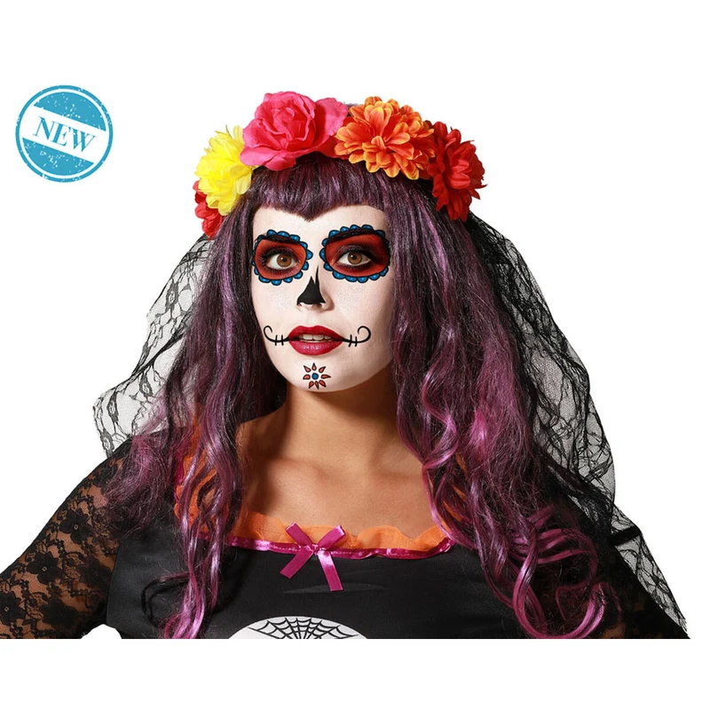Halloween Decorations Hairband Flowers
