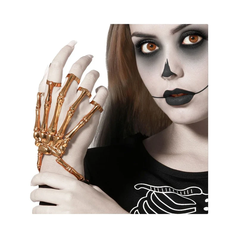 Halloween Decorations Golden Skeleton
