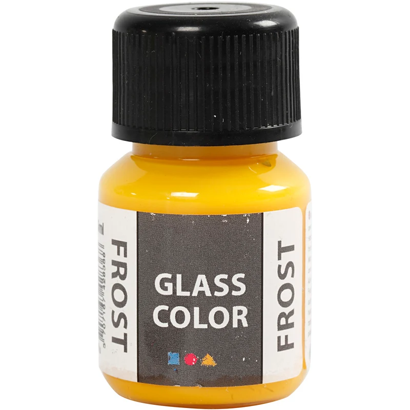 Glass Color Frost, Gelb, 30 ml/ 1 Fl. [HOB-31781]