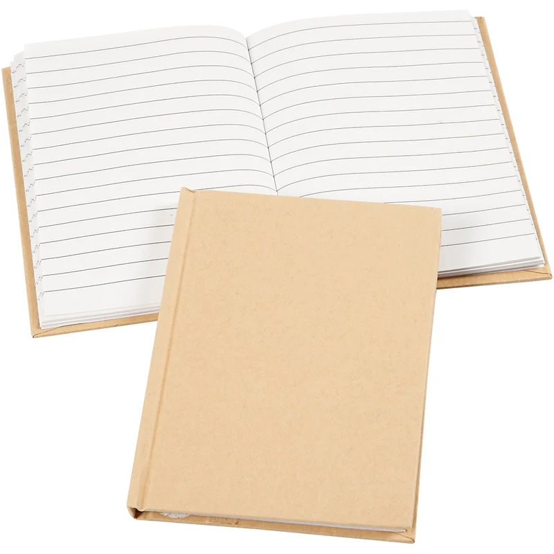 Notizbuch , A6, Blatt 105x148 mm, 60 g, Braun, 1 Stk [HOB-264570]
