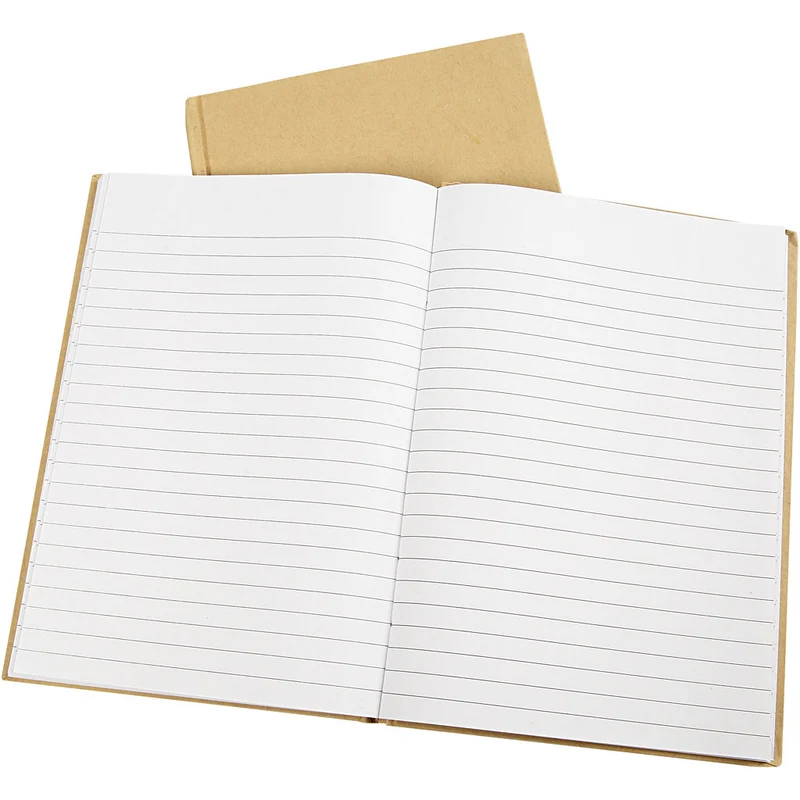 Notizbuch , A5, 60 g, Braun, 1 Stk [HOB-264560]