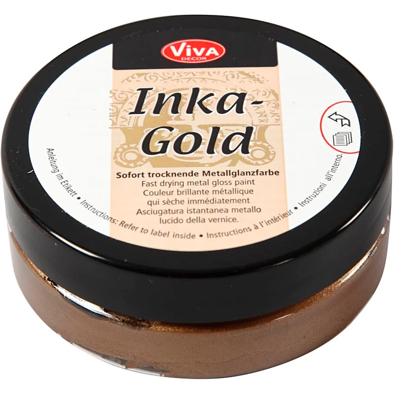 Inka-Gold, Braungold, 50 ml/ 1 Dose [HOB-26926]