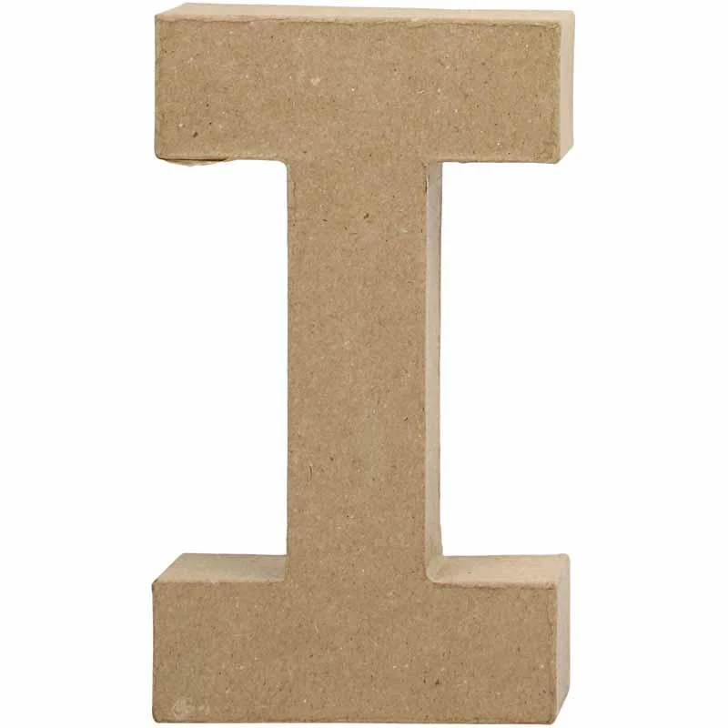 Buchstabe, I, H 19,9 cm, B 11,2 cm, Dicke 2,6 cm, 1 Stk [HOB-26608]