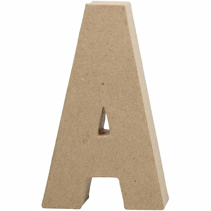 Buchstabe, A, H 20,5 cm, B 11,8 cm, Dicke 2,5 cm, 1 Stk [HOB-26600]
