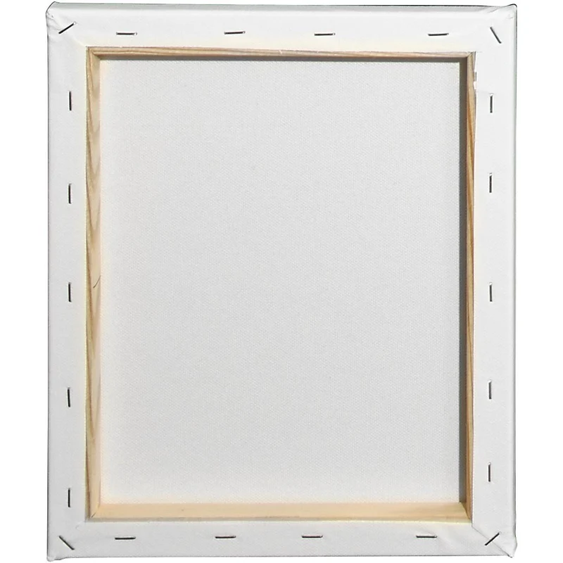 Leinwand, T 1.6 cm, Größe 24x30 cm, 360 g, Weiß, 10 Stk/ 1 Pck [HOB-25704]