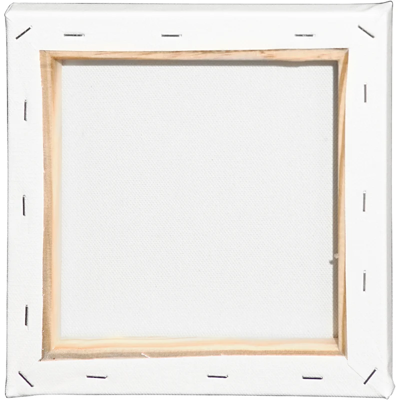 Leinwand, T 1.6 cm, Größe 20x20 cm, 360 g, Weiß, 1 Stk [HOB-257020]