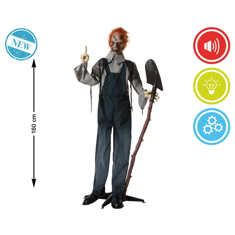 Halloween Decorations Undertaker 160 x 120 x 18 cm