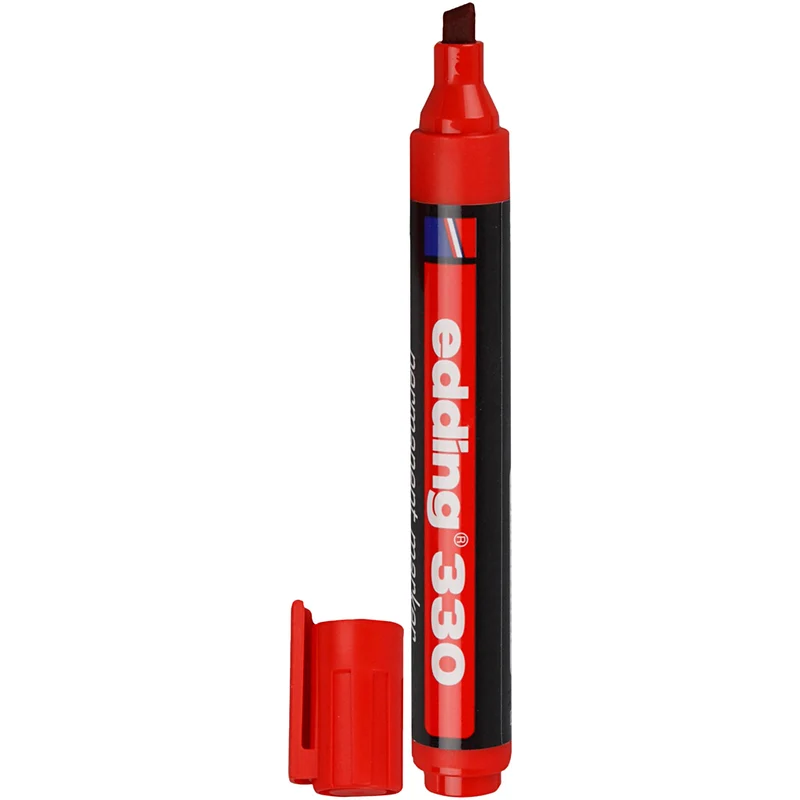 Edding 330 Marker, Strichstärke 1-5 mm, Rot, 1 Stk [HOB-25026]