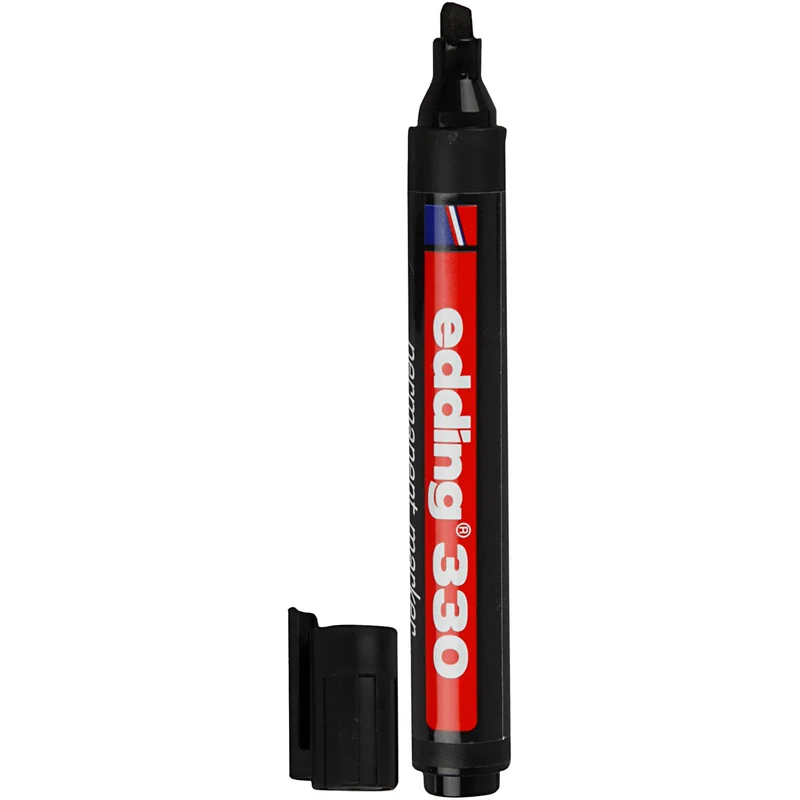 Edding 330 Marker, Strichstärke 1-5 mm, Schwarz, 1 Stk [HOB-25025]
