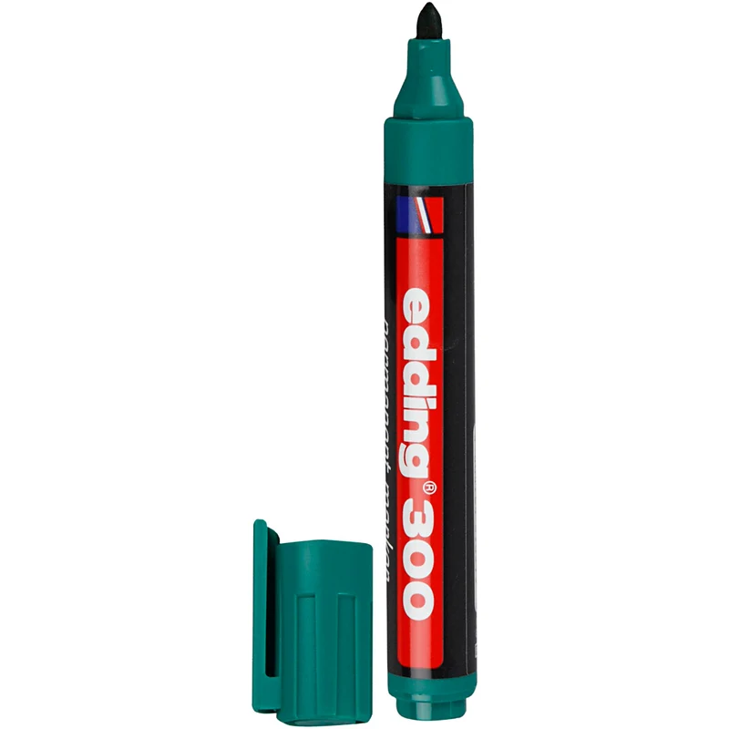 Edding 300 Marker, Strichstärke 1,5-3 mm, Grün, 1 Stk [HOB-25024]