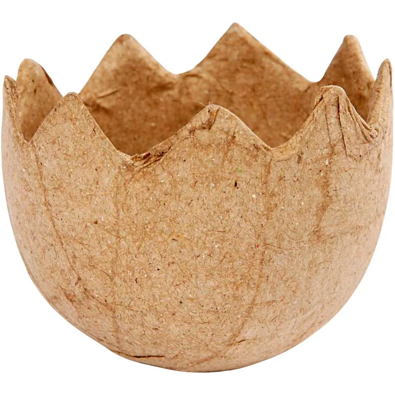 Eierschale, H 4 cm, D 5 cm, 8 Stk/ 1 Pck [HOB-26736]