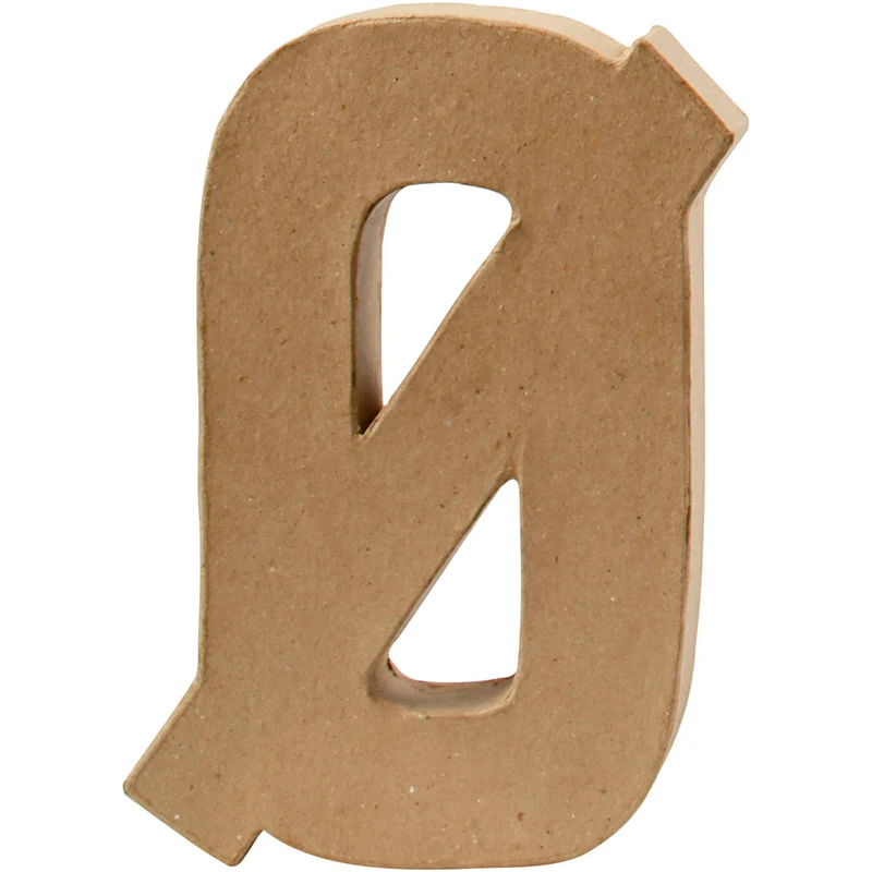 Buchstabe, Ø, H 20,5 cm, B 14,5 cm, Dicke 2,5 cm, 1 Stk [HOB-26598]