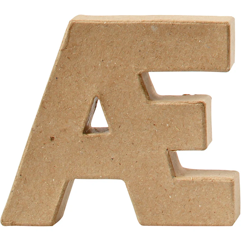 Buchstabe, Æ, H 10 cm, Dicke 2 cm, 1 Stk [HOB-26594]