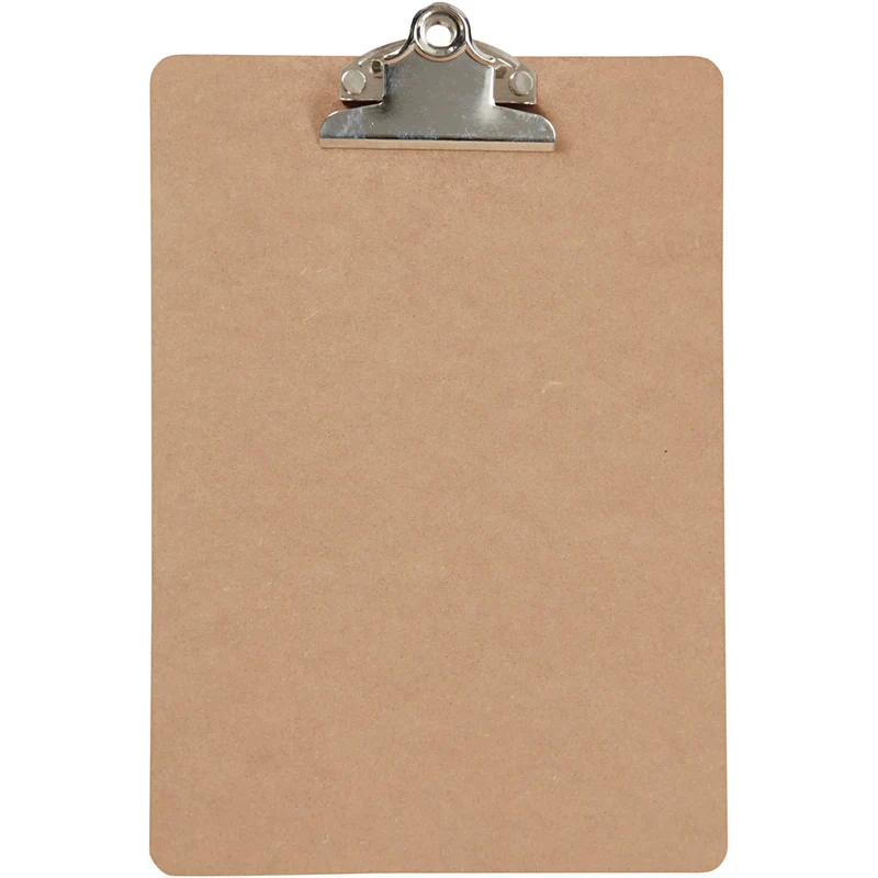 Clipboard, A5, Größe 19x27x0,3 cm, 1 Stk [HOB-26593]