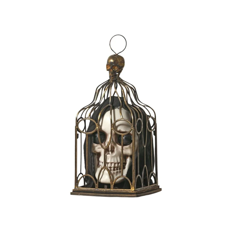 Halloween Decorations Skull 33 x 17 x 17 cm White