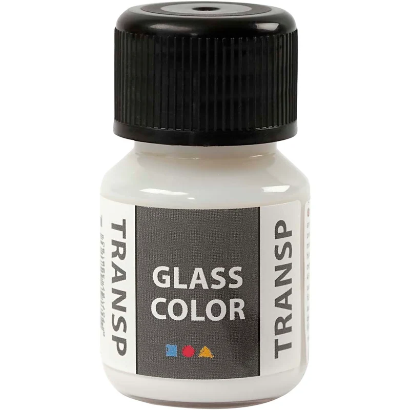 Glass Color Transparent, Weiß, 30 ml/ 1 Fl. [HOB-31670]