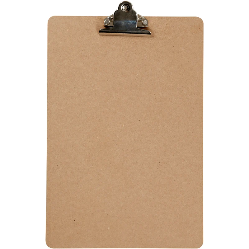 Clipboard, A4, Größe 23x34x0,3 cm, 1 Stk [HOB-265880]