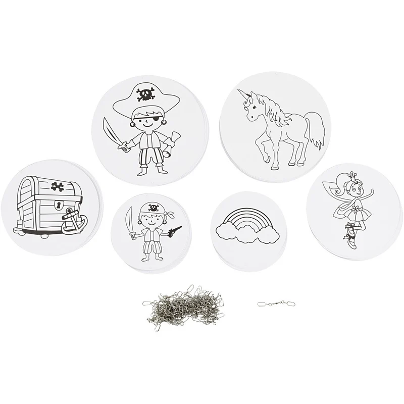 Mobile mit Motivdruck, D 12+15+18 cm, 300 g, Weiß, 20 Set/ 1 Pck [HOB-25460]