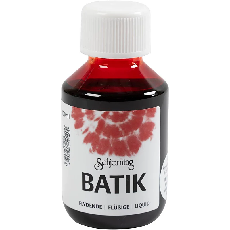 Batikfarbe, Rot, 100 ml/ 1 Fl. [HOB-33348]