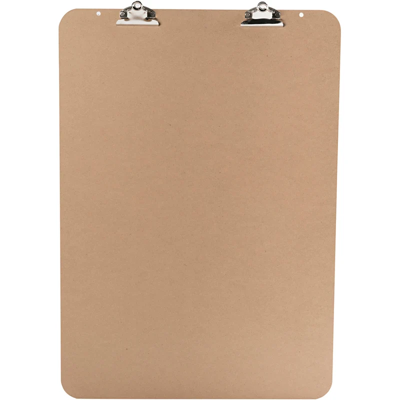 Clipboard für Staffelei, Größe 52x74 cm, Dicke 5 mm, Silber, 1 Stk [HOB-22163]