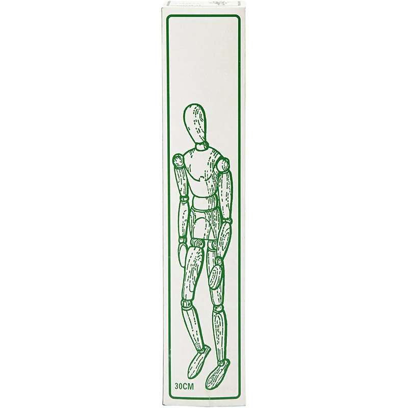 Gliederpuppe, Mann, H 30 cm, 1 Stk [HOB-22160]