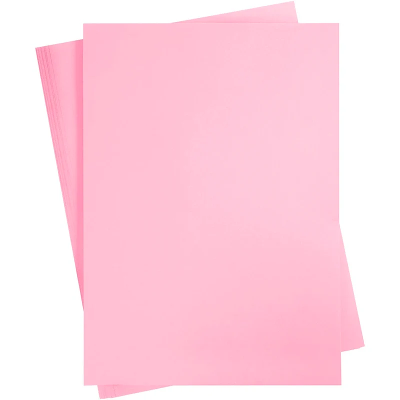 Karton, farbig, A2, Blatt 420x594 mm, 180 g, Hellpink, 10 Bl./ 1 Pck [HOB-21516]