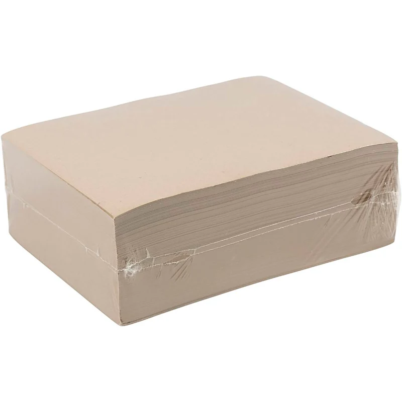 Kraftpapier, A4, Blatt 210x297 mm, 135 g, Graubraun, 500 Bl./ 1 Pck [HOB-22134]
