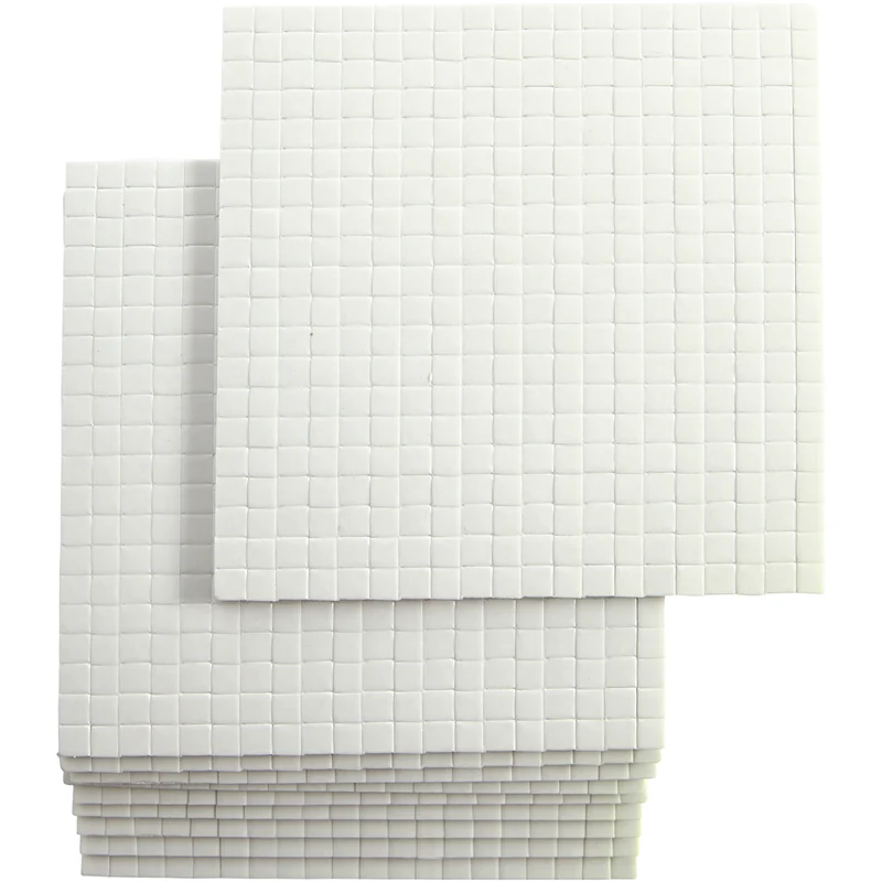 3D-Klebepads, Größe 5x5 mm, Dicke 3 mm, 10x400 Stk/ 1 Pck [HOB-24655]