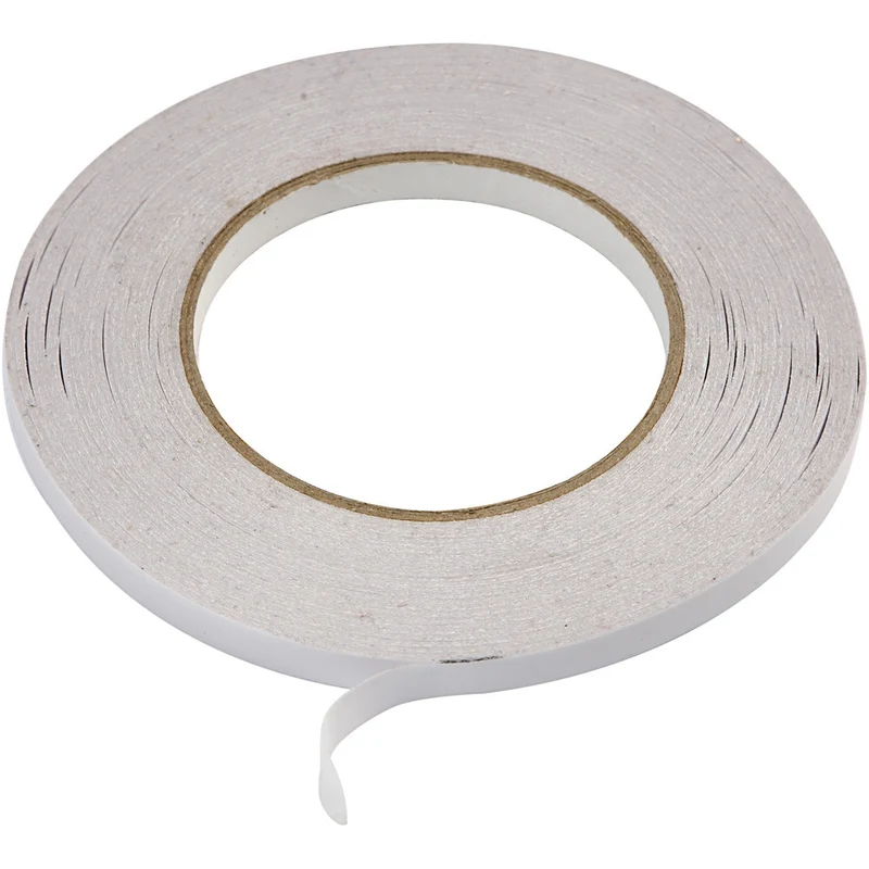 Doppelseitiges Klebeband, B 9 mm, 6x50 m/ 1 Pck [HOB-24652]