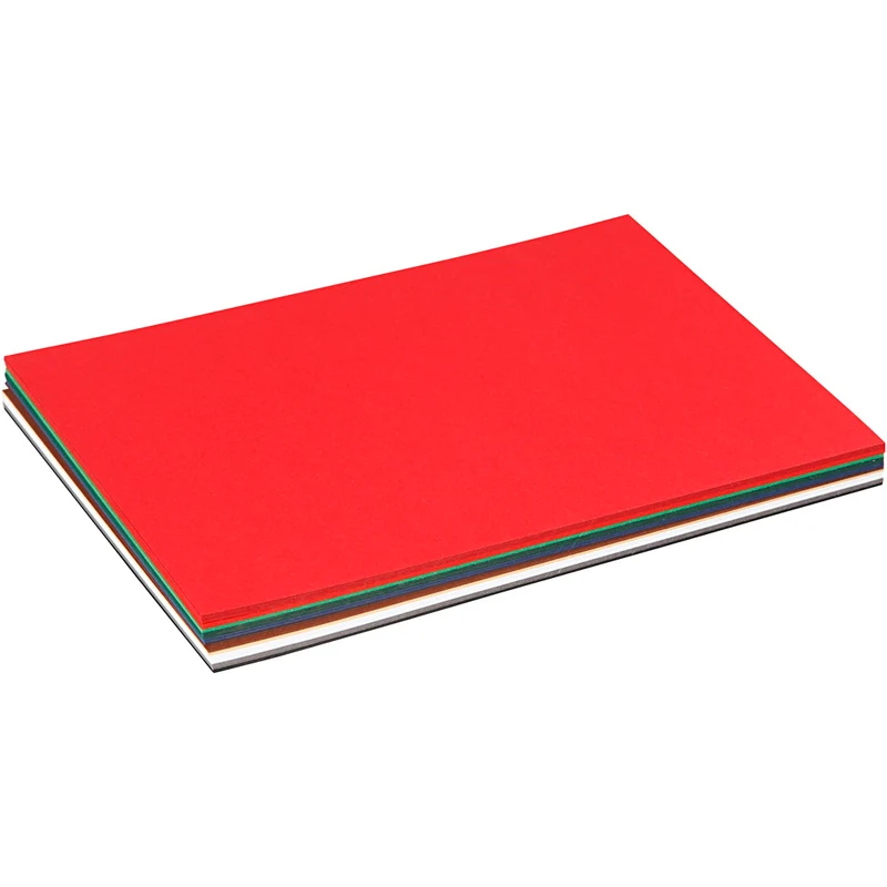 Bastelkarton Weihnachten, A5, Blatt 150x210 mm, 180 g, Sortierte Farben, 60 Bl. sort./ 1 Pck [HOB-214450]
