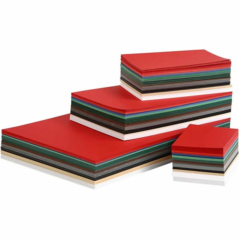 Bastelkarton Weihnachten, A3,A4,A5,A6, 180 g, Sortierte Farben, 1500 Bl. sort./ 1 Pck [HOB-21441]