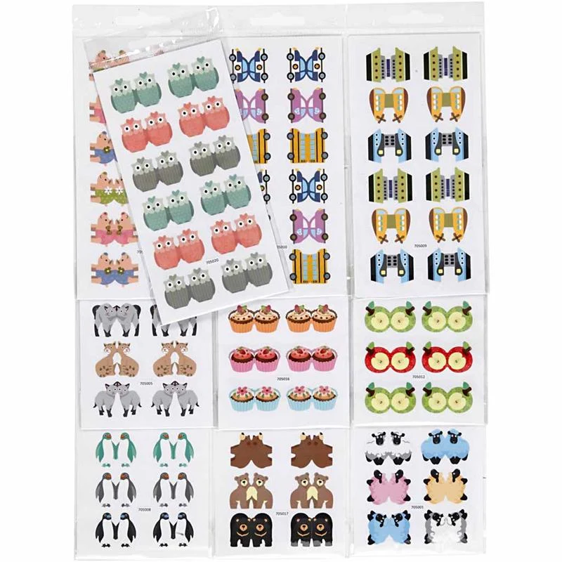 Index Sticker, Blatt 7,5x15 cm, 10 Pck/ 1 Pck [HOB-28933]