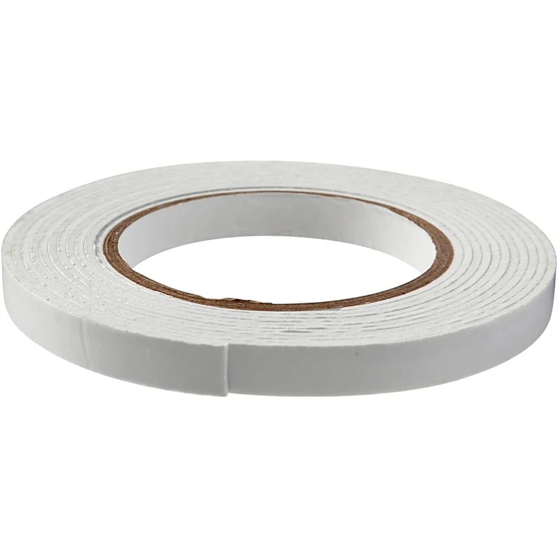 3D-Schaumstoff-Klebeband, B 12 mm, Dicke 2 mm, 5 m/ 1 Rolle [HOB-24648]
