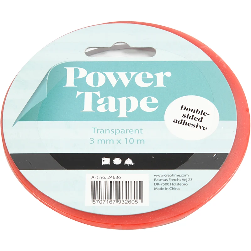 Power Tape, B 3 mm, 10 m/ 1 Rolle [HOB-24636]