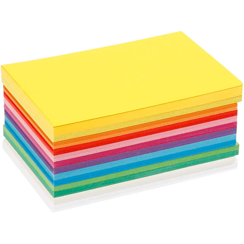 Bastelkarton Frühling, A6, Blatt 105x148 mm, 180 g, Sortierte Farben, 120 Bl. sort./ 1 Pck [HOB-214360]
