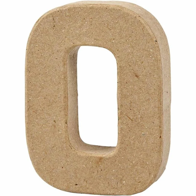 Buchstabe, O, H 10 cm, B 7,8 cm, Dicke 1,7 cm, 1 Stk [HOB-26653]