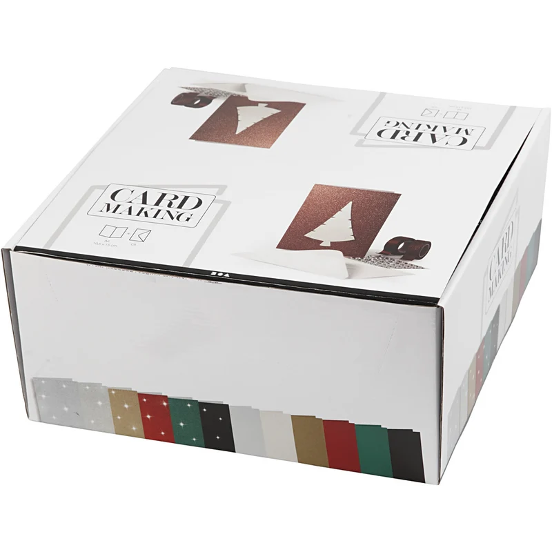 Karten & Kuverts im Set mit Display, Kartengröße 10,5x15 cm, Umschlaggröße 11,5x16,5 cm, 12x10 Pck/ 1 Pck [HOB-23030]