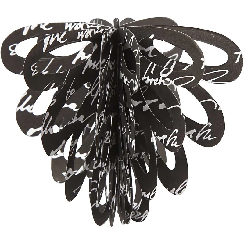 Papierzapfen, H 6,8 cm, 120 g, 6 Stk/ 1 Pck [HOB-25231]