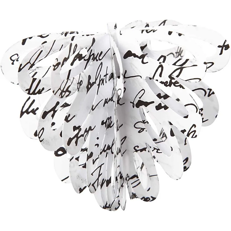 Papierzapfen, H 6,8 cm, 120 g, 6 Stk/ 1 Pck [HOB-25231]